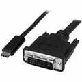 Dynamicfunction 2560 x 1600 6 ft. USB-C to DVI Adapter Cable DY172389